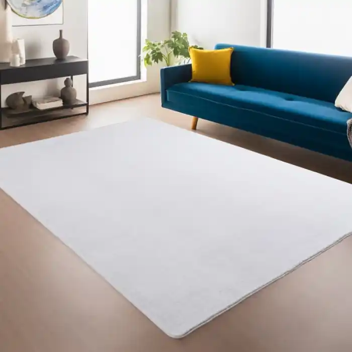 Kusový koberec Joy 1400 white - Kruh 160 cm průměr Bezpečná Platba