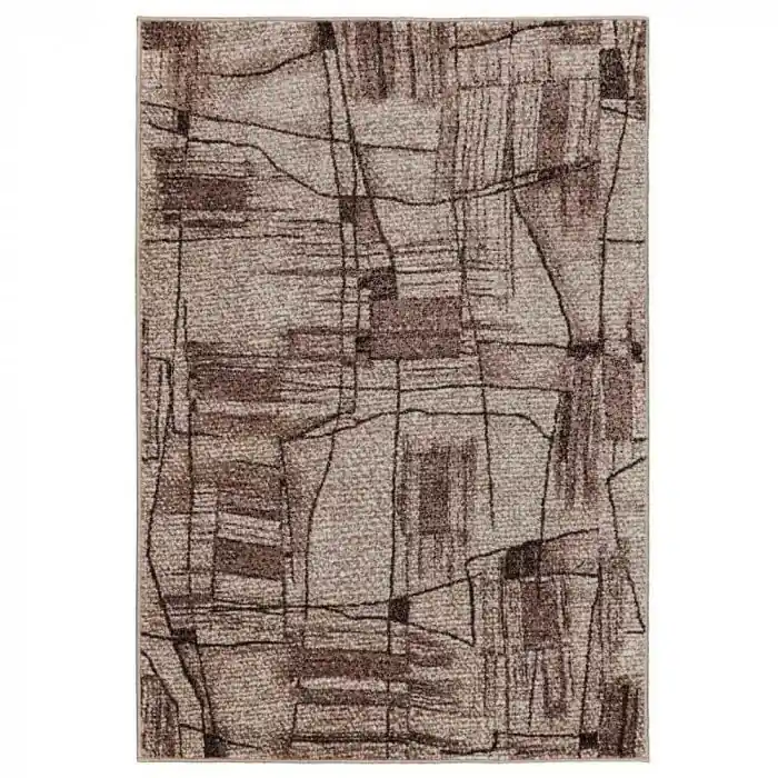 Kusový koberec Rave 24181 120 béžový - 80 x 150 cm Cenová Bomba