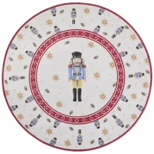 Kusový koberec Villeroy & Boch Toy‘s delight 106274 Cream, Red kruh Cenový Hit