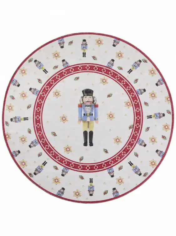 Kusový koberec Villeroy & Boch Toy‘s delight 106274 Cream, Red kruh Cenový Hit