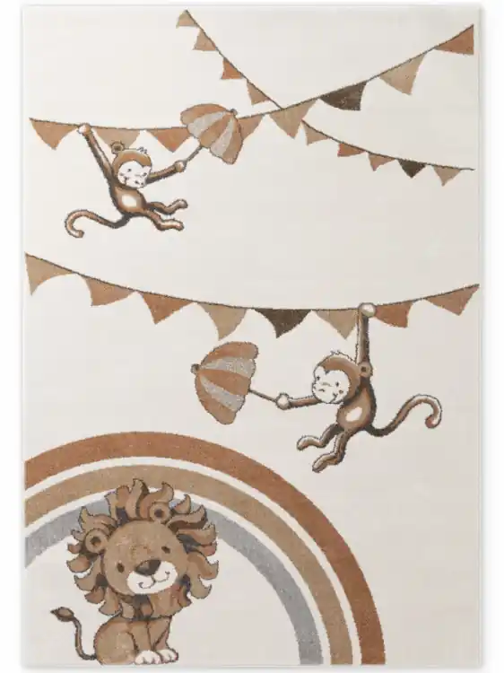 Dětský kusový koberec Villeroy & Boch Boho Kids 106308 Cream Multicolor Výhodná Nabídka