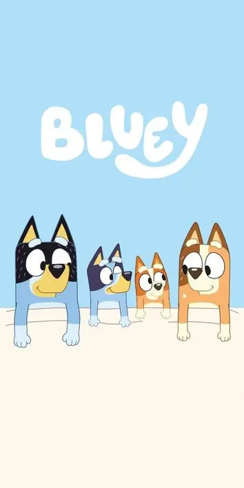 Dětská osuška Bluey 70x140 cm Top Prodej
