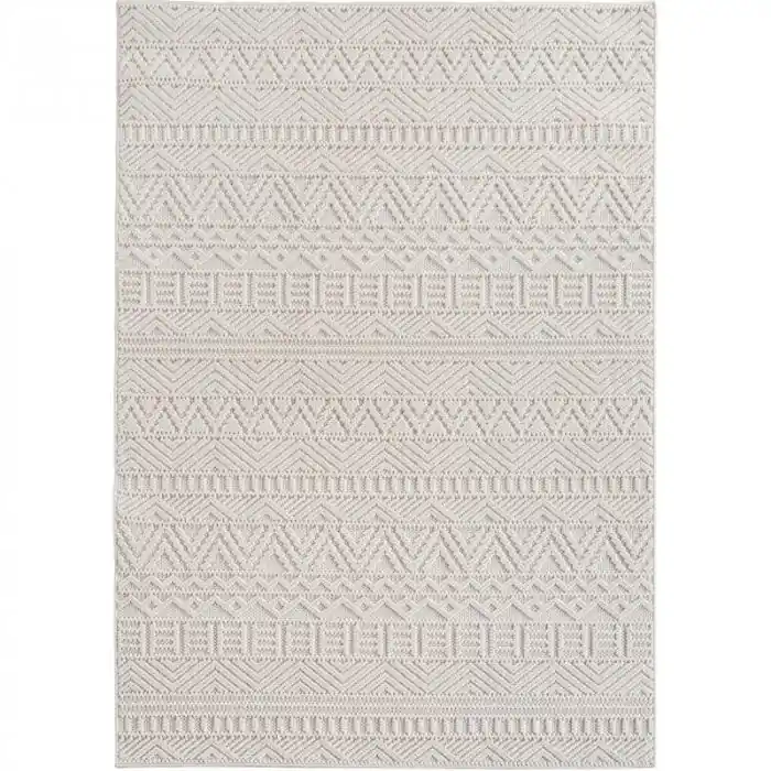Horká Nabídka Kusový koberec Helix 2202 cream - Kruh 120 cm průměr