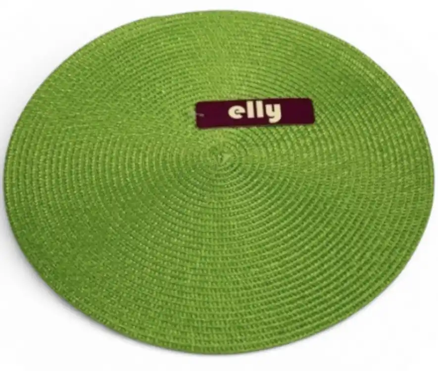 Prostírání ELLY kulaté 35 cm jarní zelené Autentický