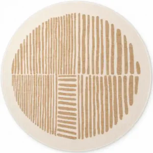 Kusový koberec Ted Baker Haringey 106391 Natural White kruh Super Cena