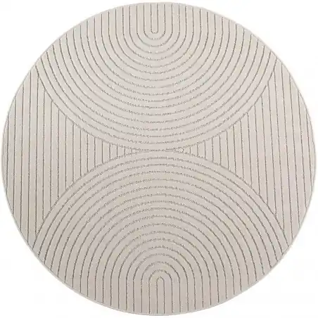 Kusový koberec Nova 1201 cream kruh - Kruh 160 cm Speciální Cena