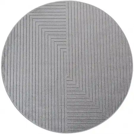 Originální Kusový koberec Nova 1202 silver kruh - Kruh 80 cm