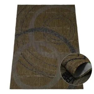 Kusový koberec Eqos 0003 brown - 140 x 190 cm Tovární Cena