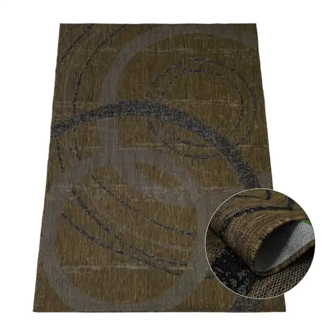 Kusový koberec Eqos 0003 brown - 160 x 220 cm Nejprodávanější