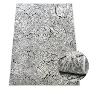 Kusový koberec Miami plus 0300 grey - Běhoun 1 BM šíře 100 cm Horká Nabídka