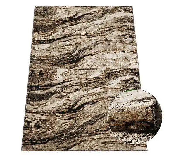 Poslední Šance Kusový koberec Miami plus 0303 beige - Běhoun 1 BM šíře 120 cm