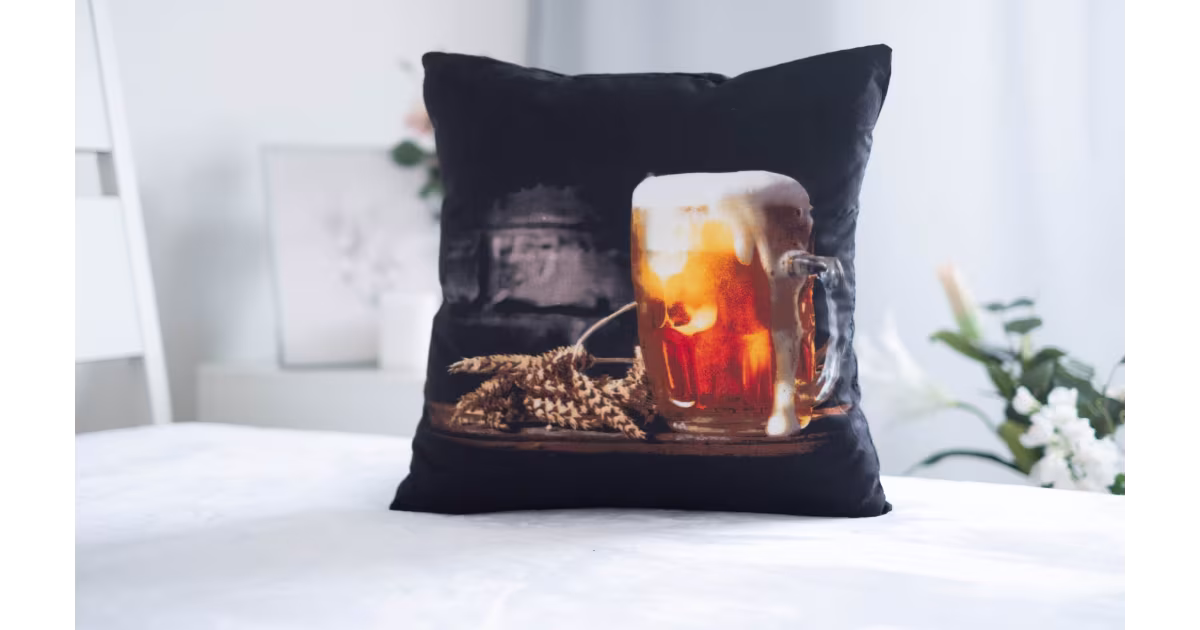 Horká Nabídka 3D povlak na polštářek 40x40cm - Pivo