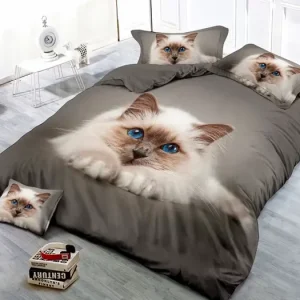 Víkendová Akce 3D Povlečení – Kočka 8
