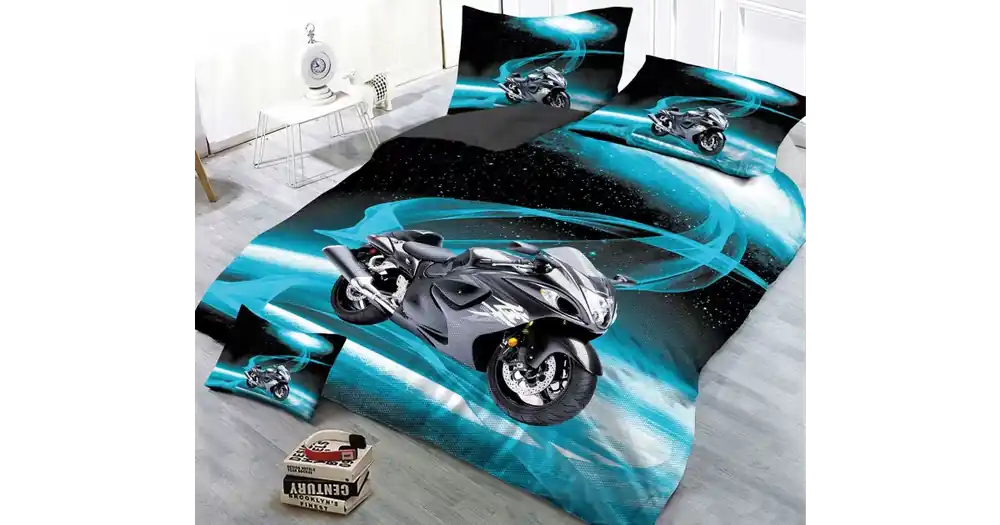 Výprodej 3D Povlečení – Motorka 4
