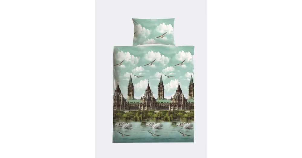 Sleva 3D POVLEČENÍ na 2 postele - CITY II