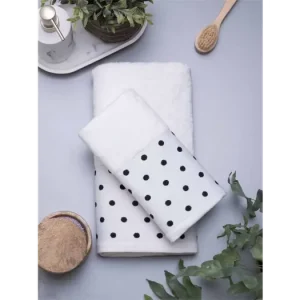 Bambusová osuška 70 × 140 cm ‒ Sofia bílá Super Cena