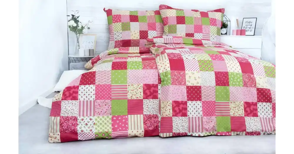 BAVLNĚNÉ POVLEČENÍ Deluxe - Patchwork Zlevněný