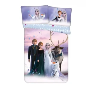 Autentický Bavlněné povlečení do postýlky – Frozen 2 "Elements" baby