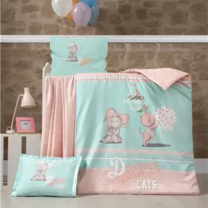 Objednat Nyní Bavlněné povlečení do postýlky - KITTY