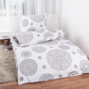 Bavlněné povlečení Exclusive - MANDALA bílá Poslední Šance