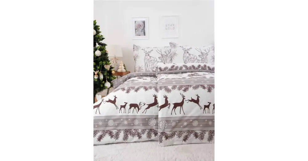 Bavlněné povlečení Renforcé - Jeleni Kup Teď