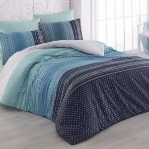 Bavlněné povlečení Renforcé – Summer blue Horká Nabídka