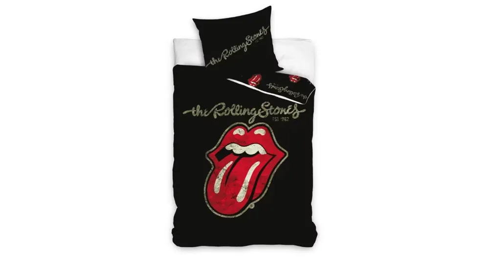 Objednat Nyní BAVLNĚNÉ POVLEČENÍ - Rolling Stones Black