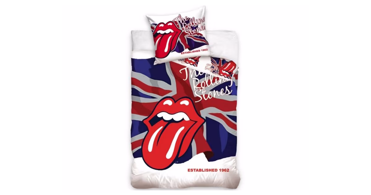 BAVLNĚNÉ POVLEČENÍ - Rolling Stones Flag Novinka