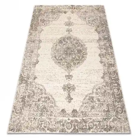 Vlněný koberec 486.24.LA110 OSTA Ornament, rám klasická šedá / modré Ihned K Objednání