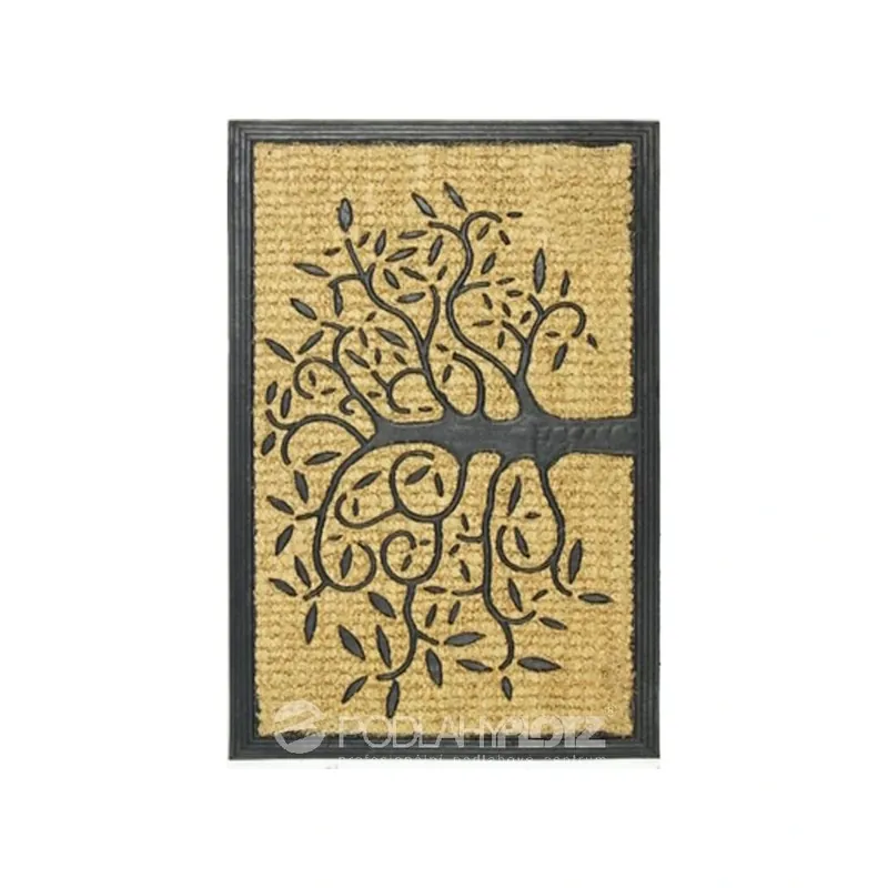 Akce Rohožka kokos+guma Strom 40x70 cm