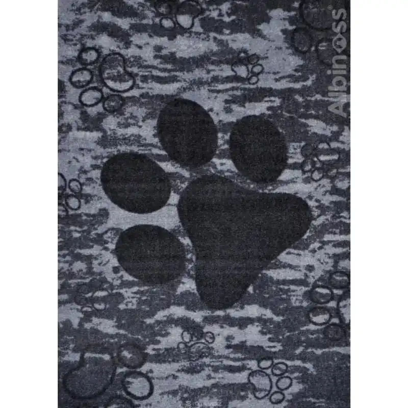 Značkový Psí pratelný kusový koberec ROXY 550 gray