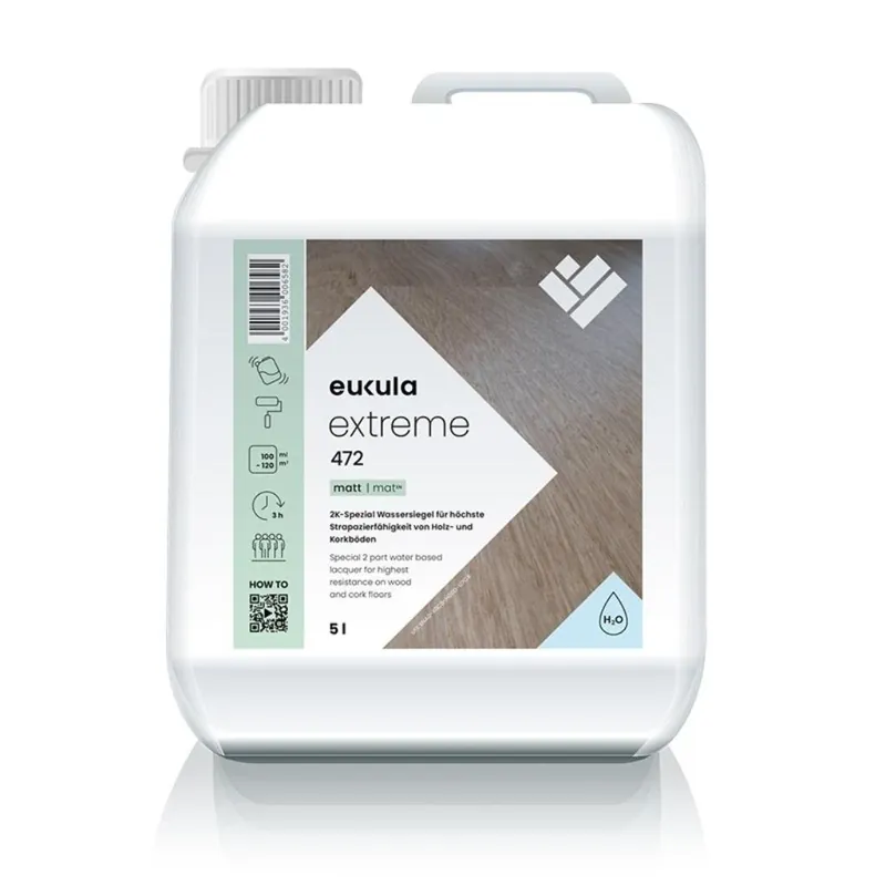 2-komponentní Lak Eukula Extreme 472 matný 5,5l Víkendová Akce