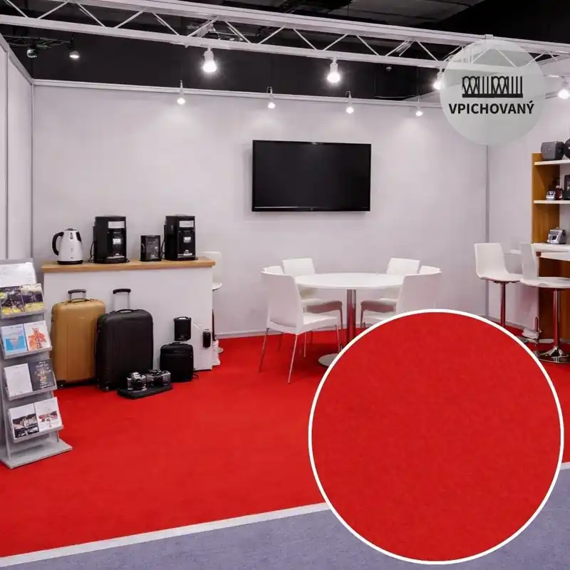 Obkladový (výstavní) koberec Revexpo 1964 (červený) Speciální Cena