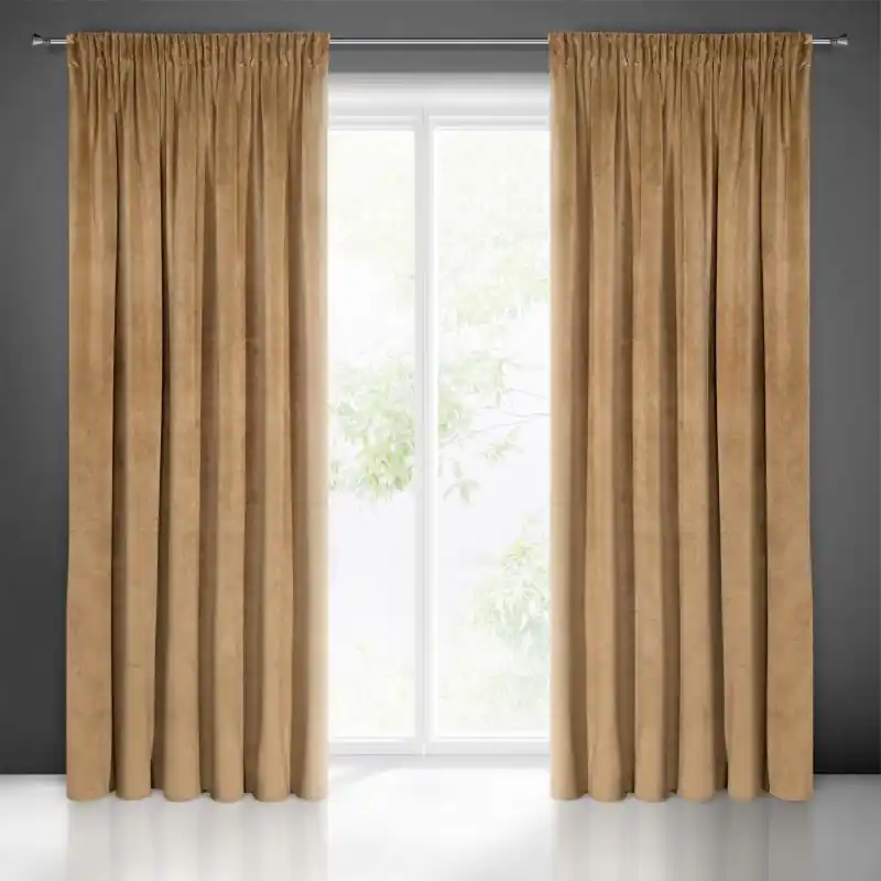 Must-Have Hotový závěs VILLA medový - s tunelem
