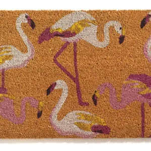 Rohožka GLITTER flamingo růžová Cenově Výhodný