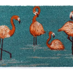 Sleva Rohožka COULEUR FLAMINGI vícebarevná