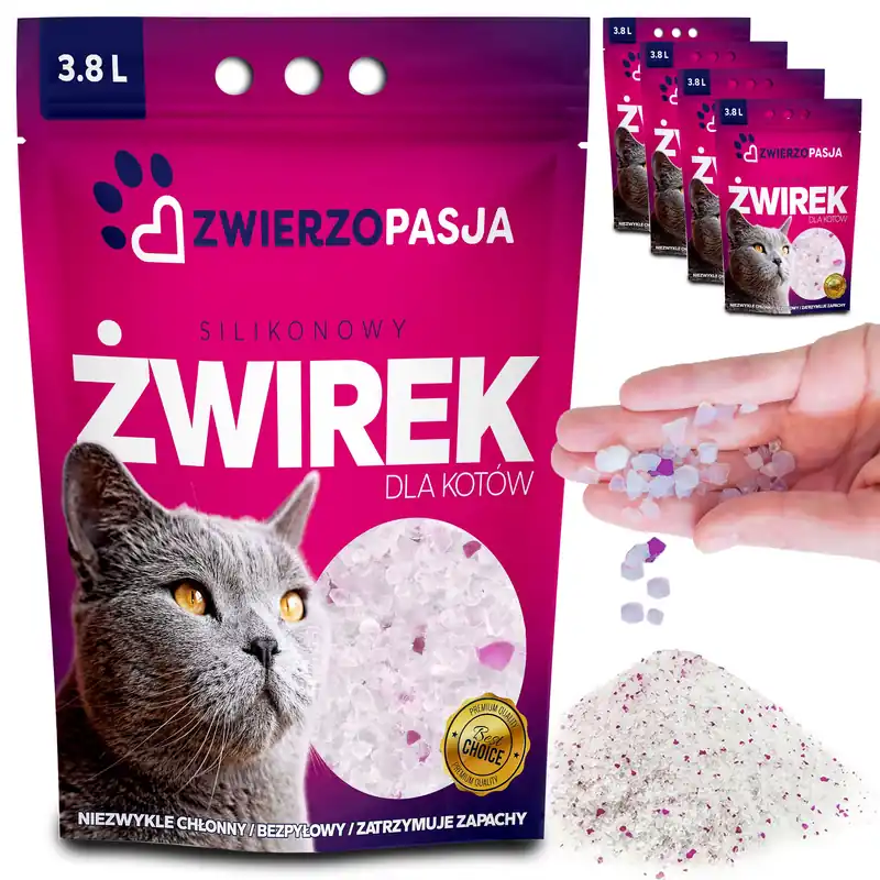 Set podestýlek pro kočky ANIMAL LITTER 5 x 3,8 l Značkový