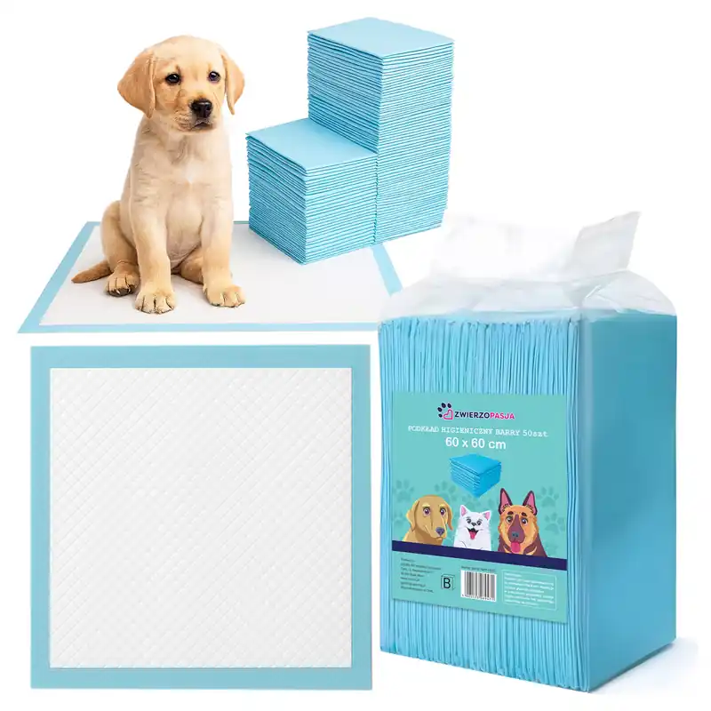 Absorpční podložka pro psy BARRY 60x60 cm (100 ks) Sleva