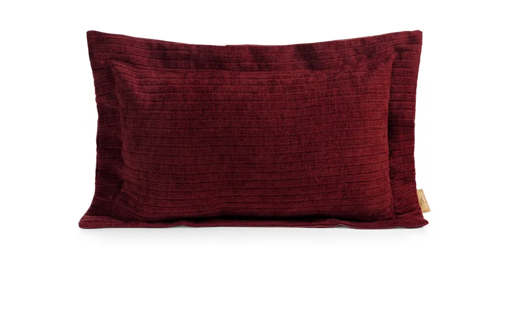 Must-Have Povlak na polštář ELEGANT1 bordó