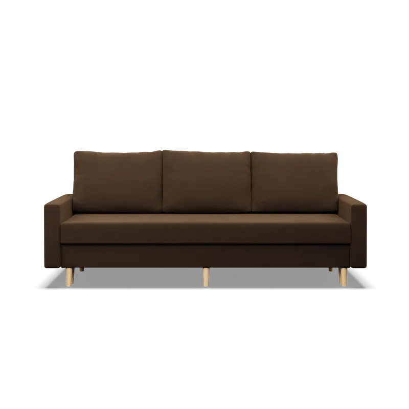 Třímístná rozkládací sedačka BLANK Comfort hnědá Kup Teď