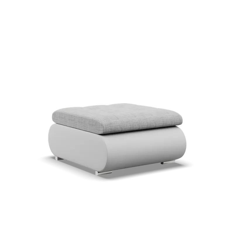 Must-Have Taburetka FORESTA šedá / bílá