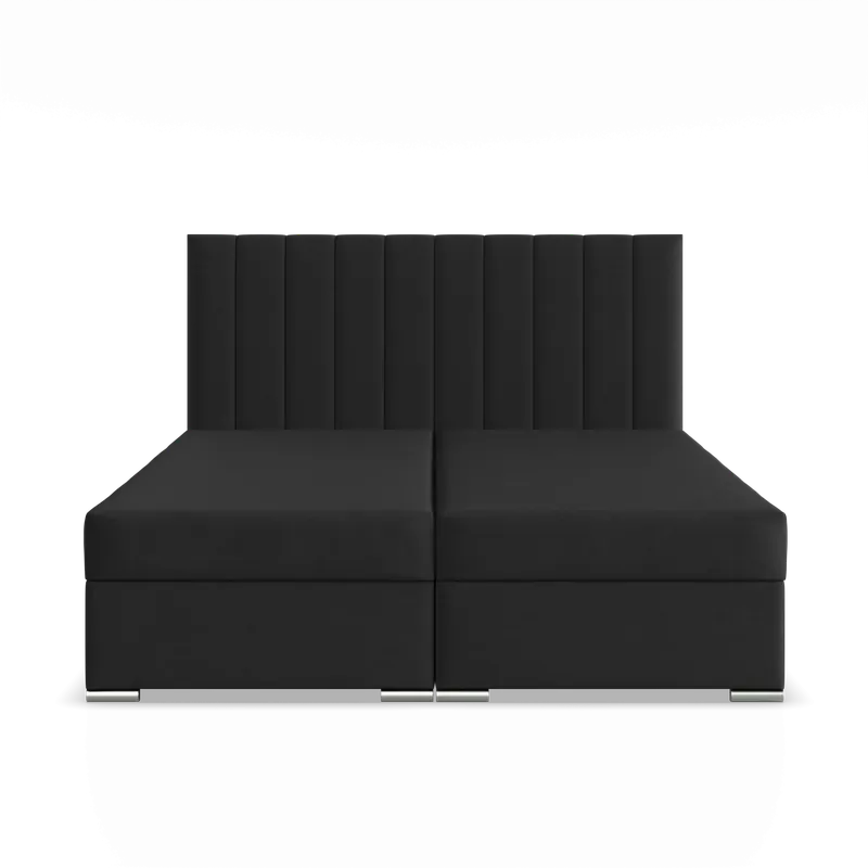 Manželská postel AGEN 140×200 cm černá Pouze Dnes