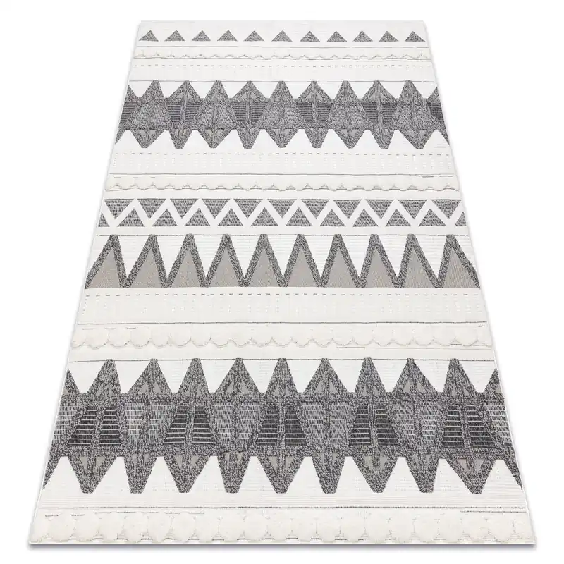 Koberec SAMPLE Sizal GENESIS SS15 Boho - krémový / šedý Sleva