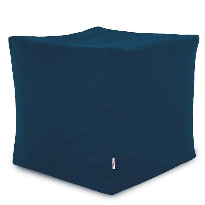 Novinka Taburetka Cubo granatová plyš