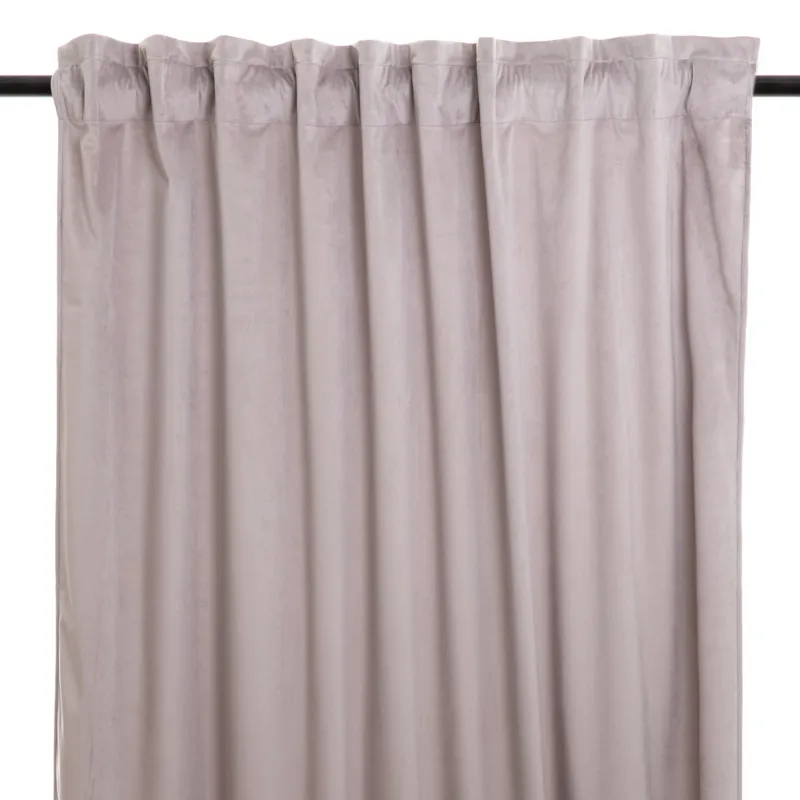 Hotový závěs TALLA šedý 852010 - na pásce Levný