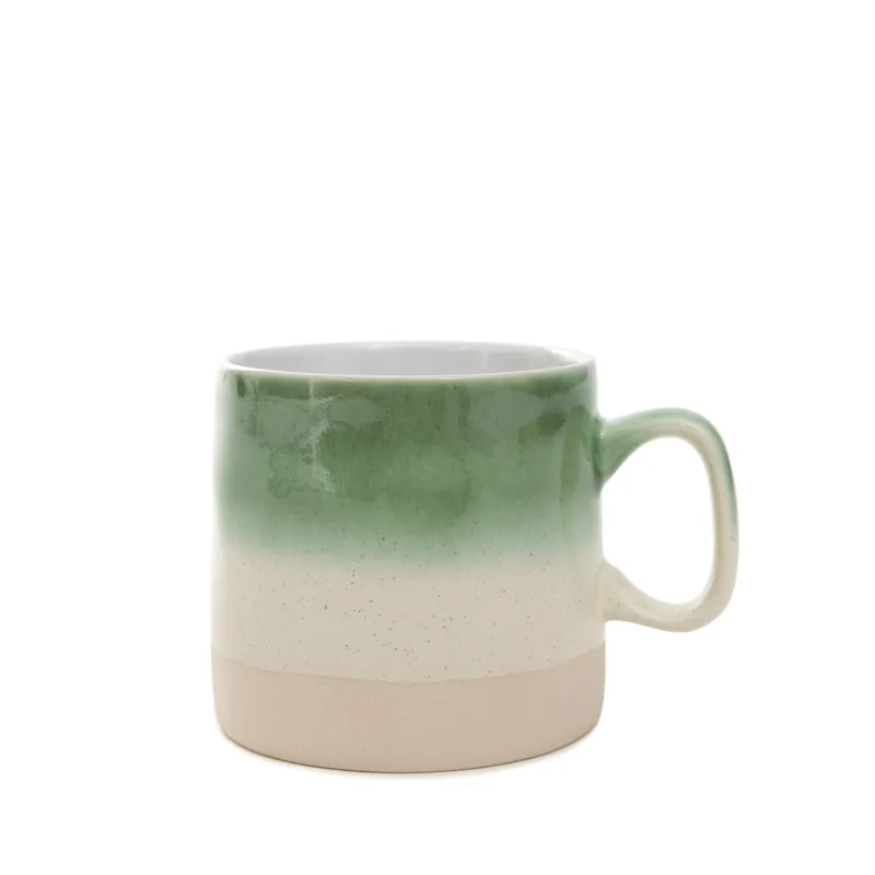 Hrnek SANKO zelený / bílý 860343 300 ml Rychlé Dodání