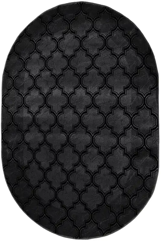 Cenová Bomba Koberec ROXY 8359C BLACK ovál