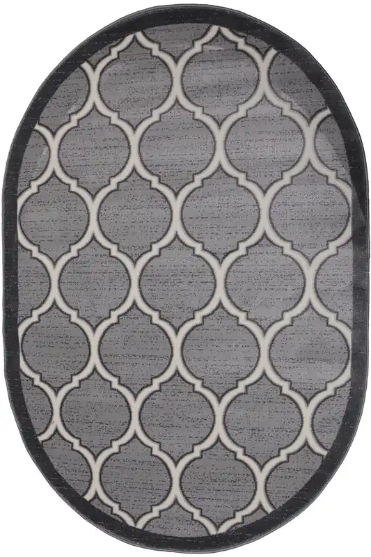 Koberec ROXY 9264A L.GREY ovál Must-Have