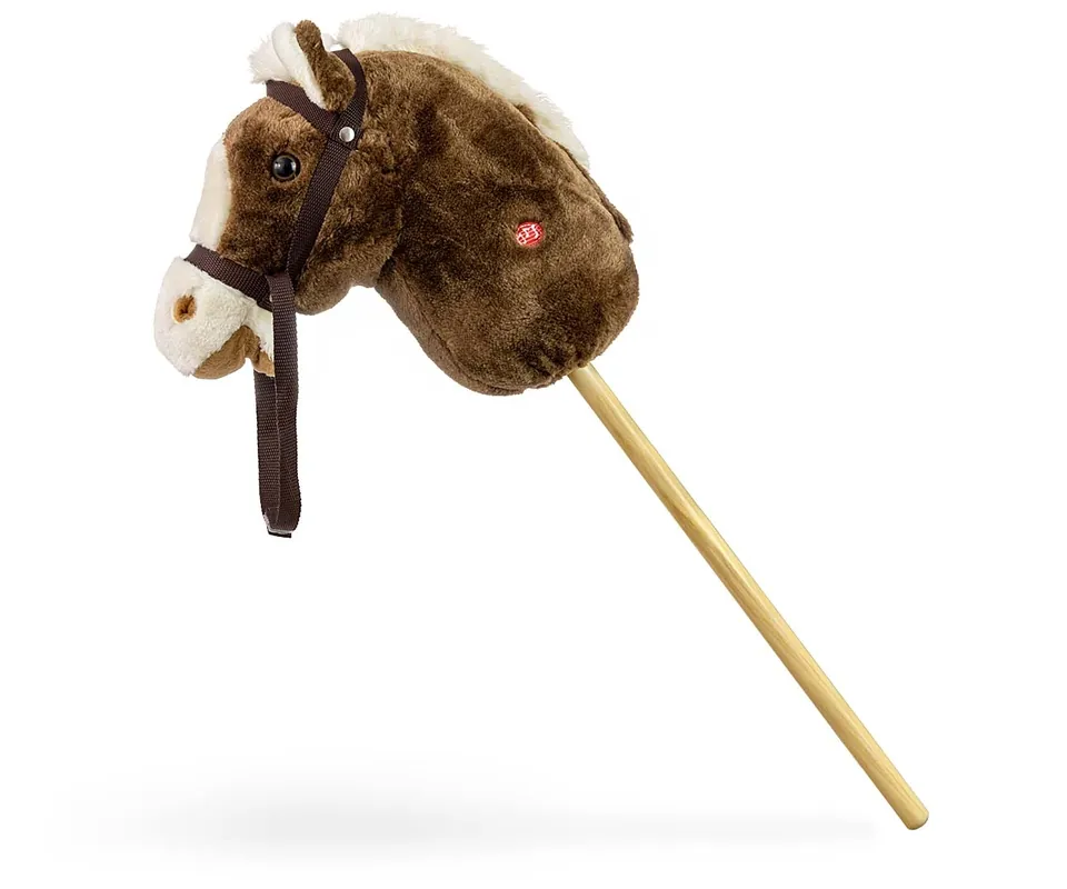 Kůň na hůlce Milly Mally tmavě hnědý Nejprodávanější