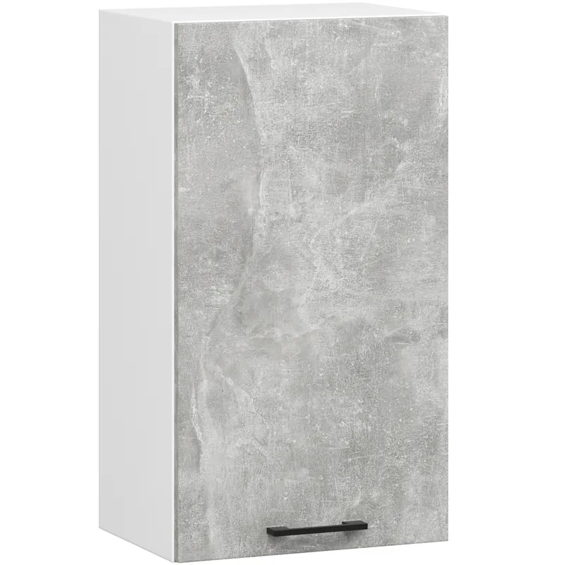 Horní kuchyňská skříňka OLIWIA W40 H720 bílá / beton Výprodej
